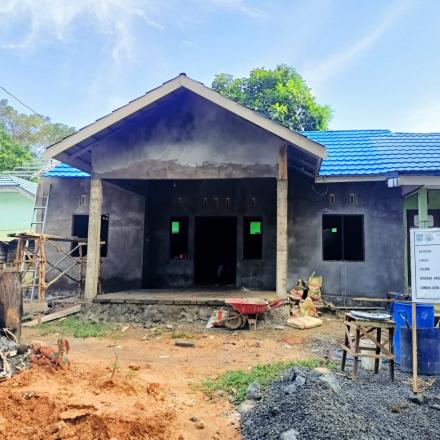 Prioritas Utama  Dana Desa 2025 Pemdes Gunung Ulin Bangun Gedung Posyandu